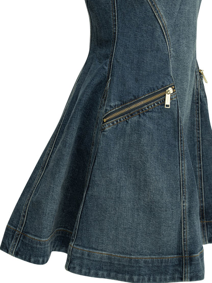 Short flared dress Dresses