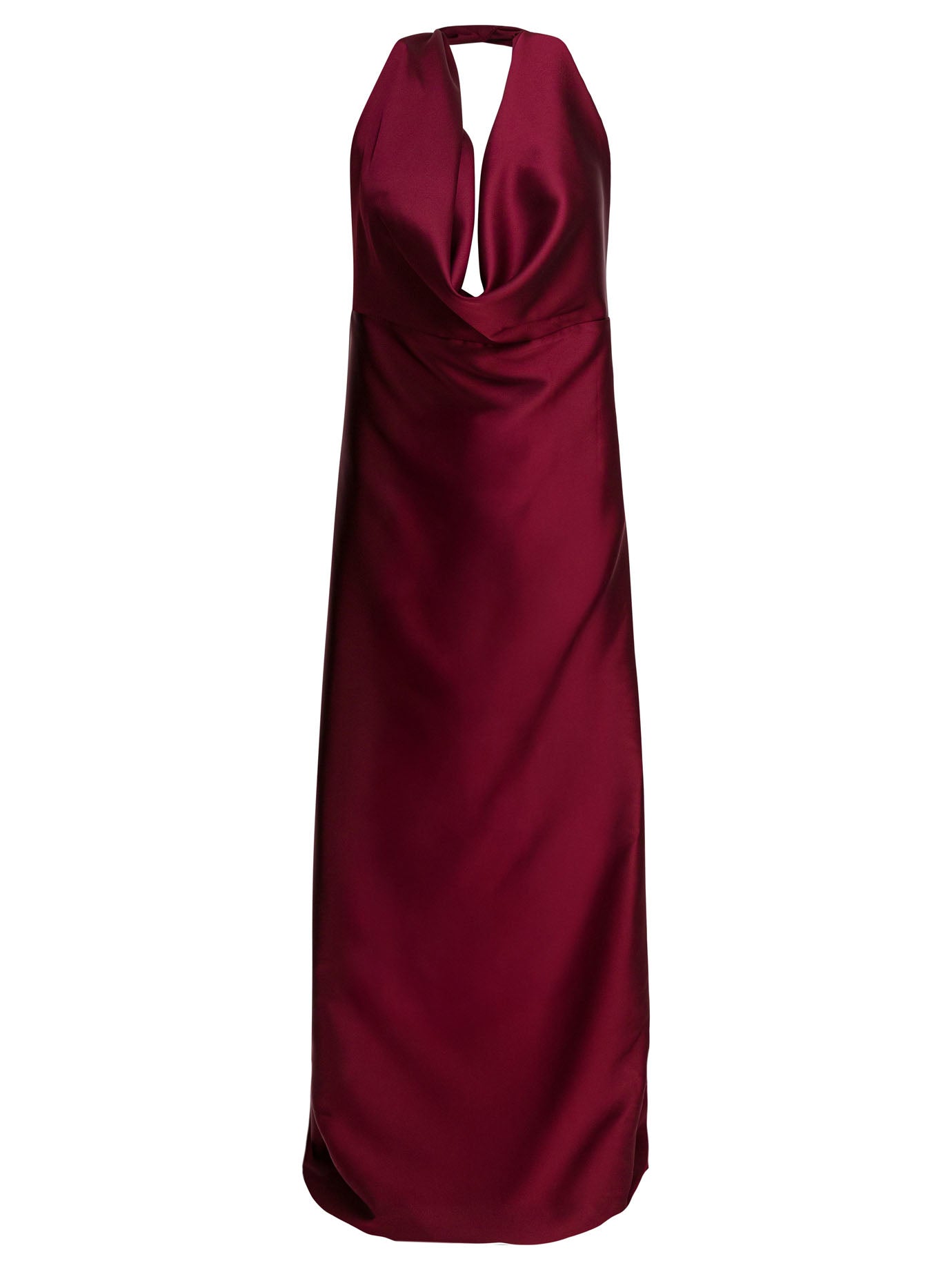 Flared dress with American neckline Dresses
