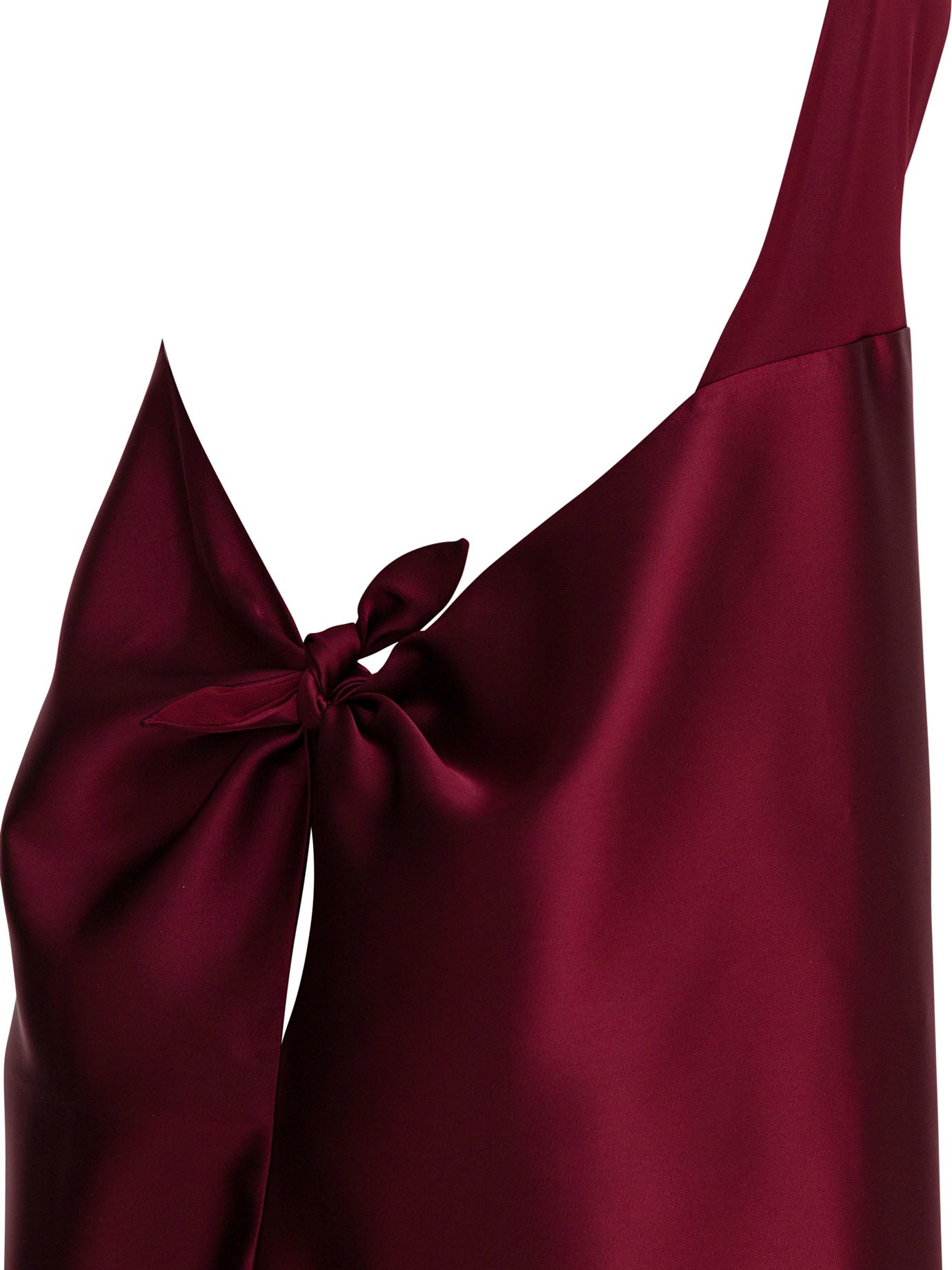 Flared dress with American neckline Dresses