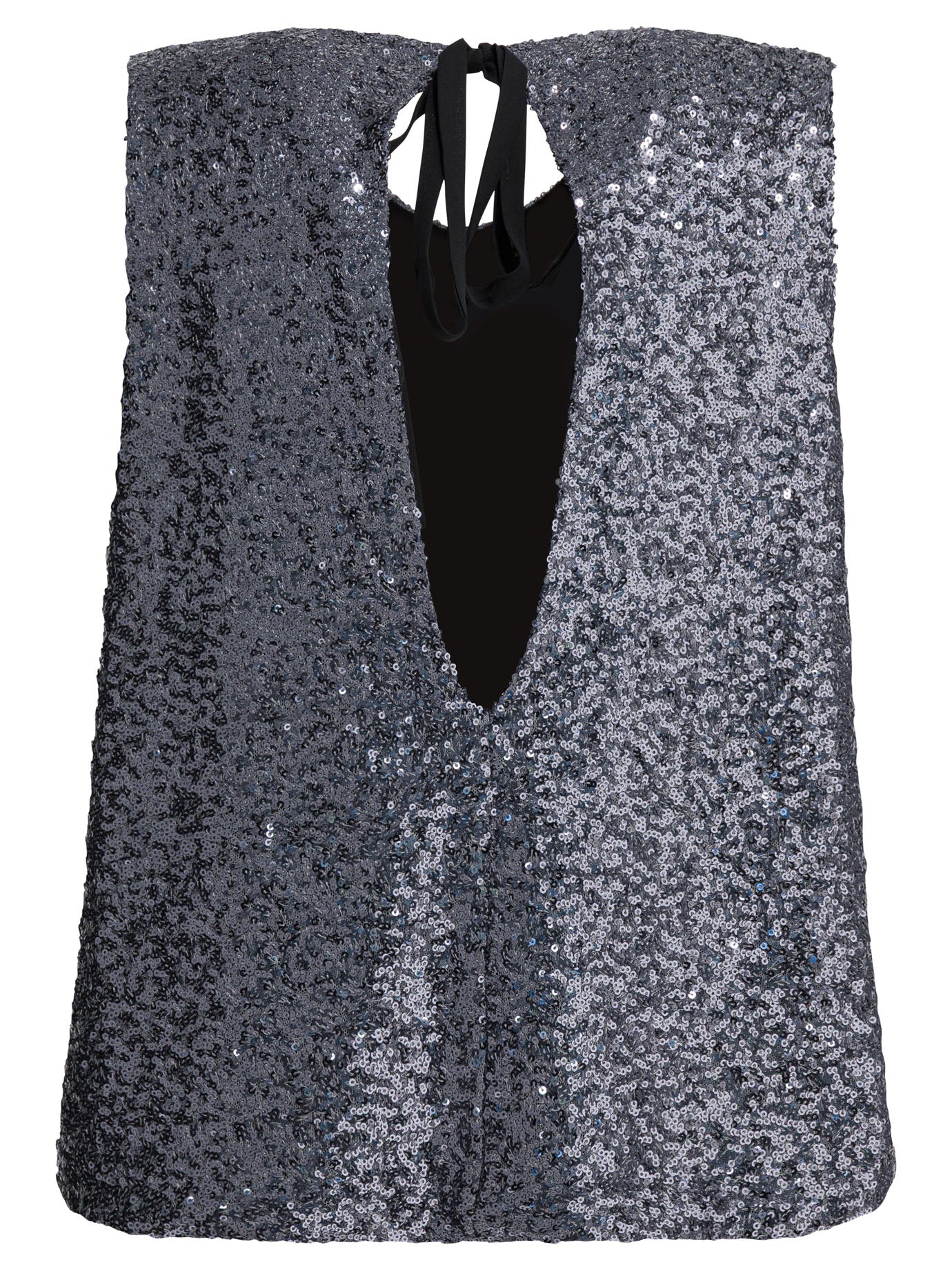 Sequined A-line top Tops