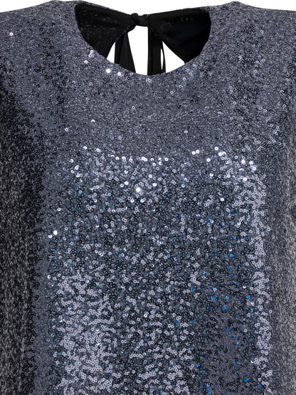 Sequined A-line top Tops
