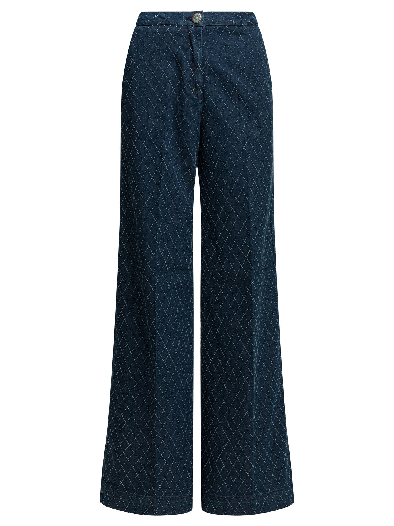 "Flare Pin Diamond" Flare Leg Jeans Jeans