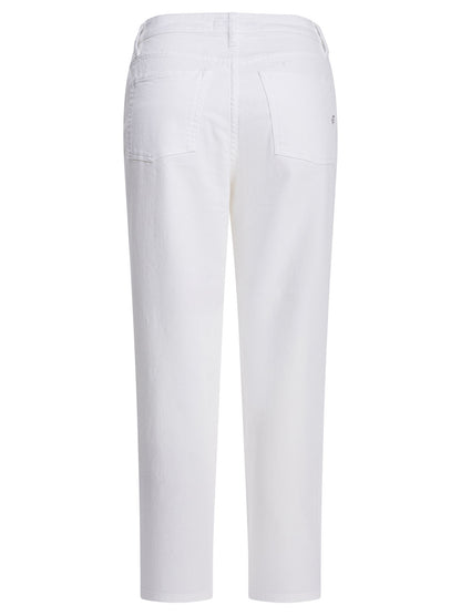 "Arch Drill Stretch" straight Leg Jeans Jeans