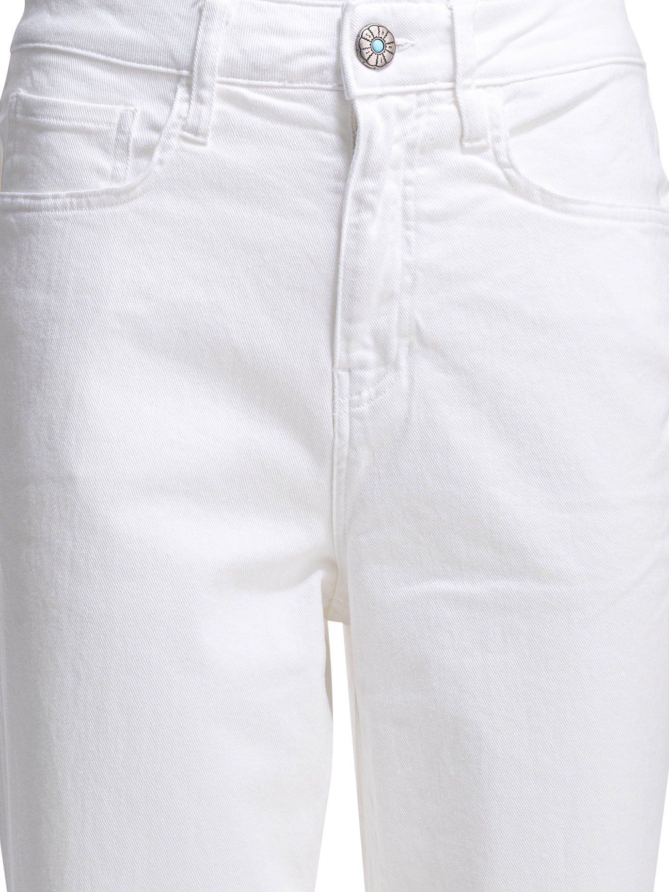 "Arch Drill Stretch" straight Leg Jeans Jeans