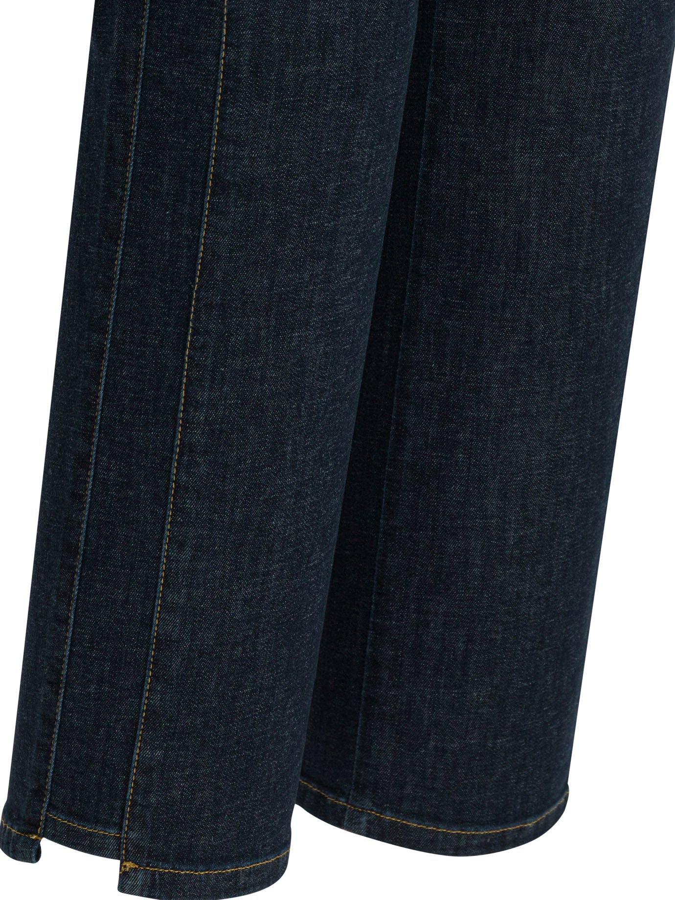 "Used Linen" Straight Leg Jeans Jeans