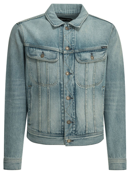 "Icon" denim jacket Jackets and Coats