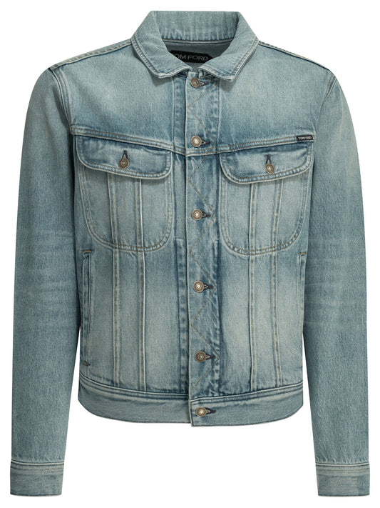 "Icon" denim jacket Jackets and Coats