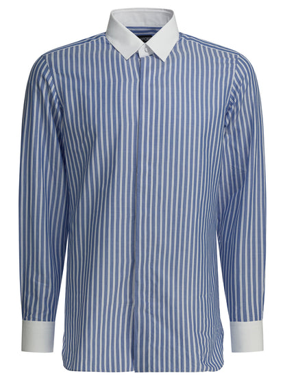 "Wide Stripe" casual shirt Shirts