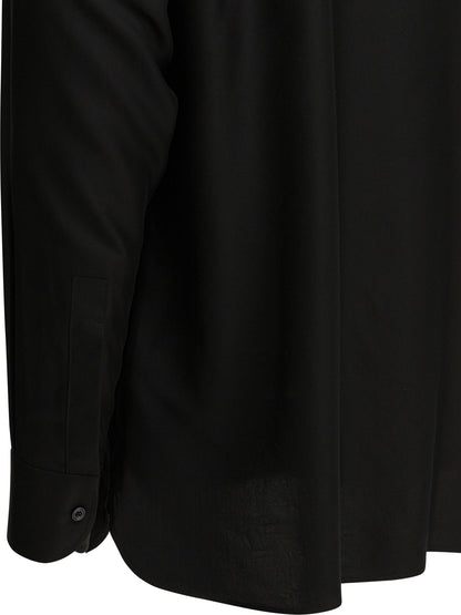 "Drapy Twill" Casual shirt Shirts