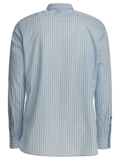 "Twill Stripe" Casual shirt Shirts