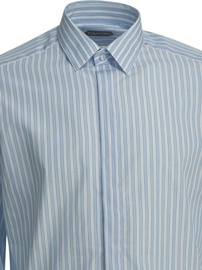 "Twill Stripe" Casual shirt Shirts