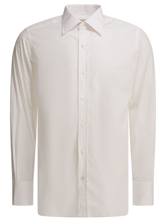 "Stretch Poplin" Formal shirt Shirts