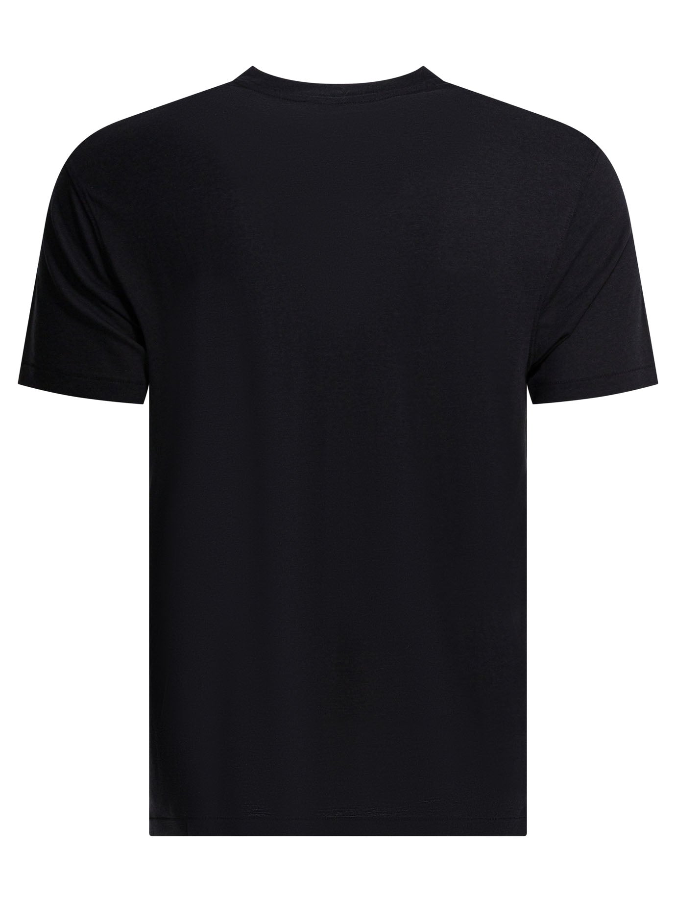 Round-neck T-shirt made of lyocell T-shirts