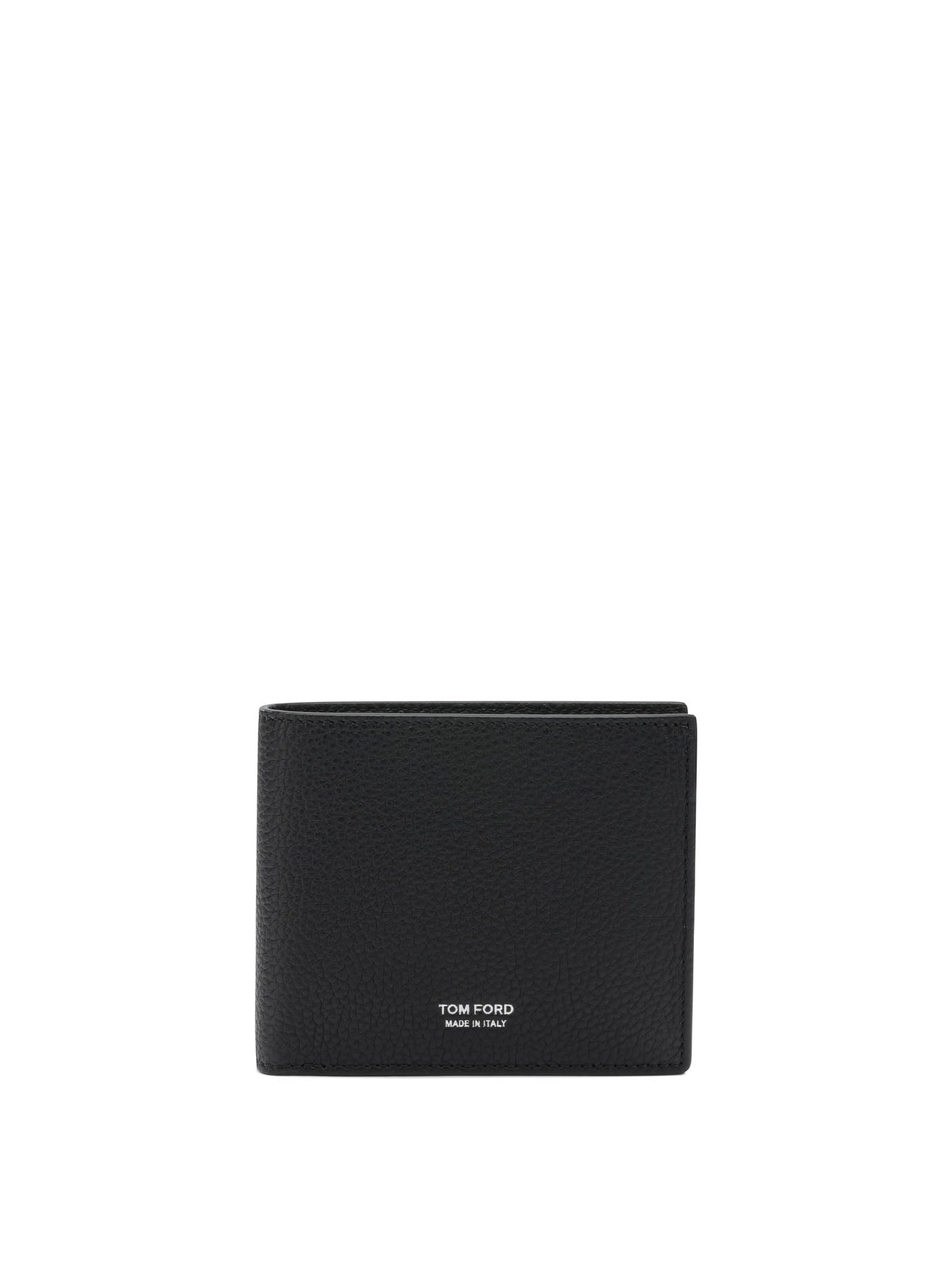 Crocodile-effect bi-fold wallet Wallets & Card holders