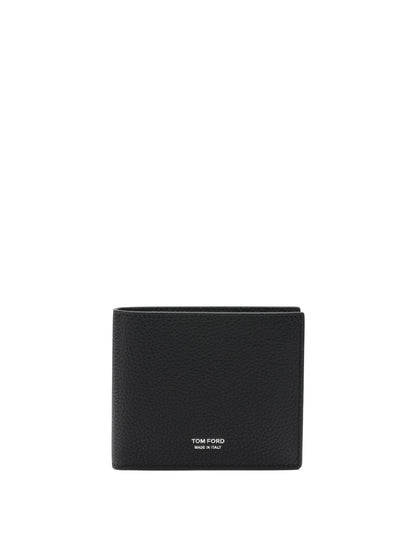Crocodile-effect bi-fold wallet Wallets & Card holders