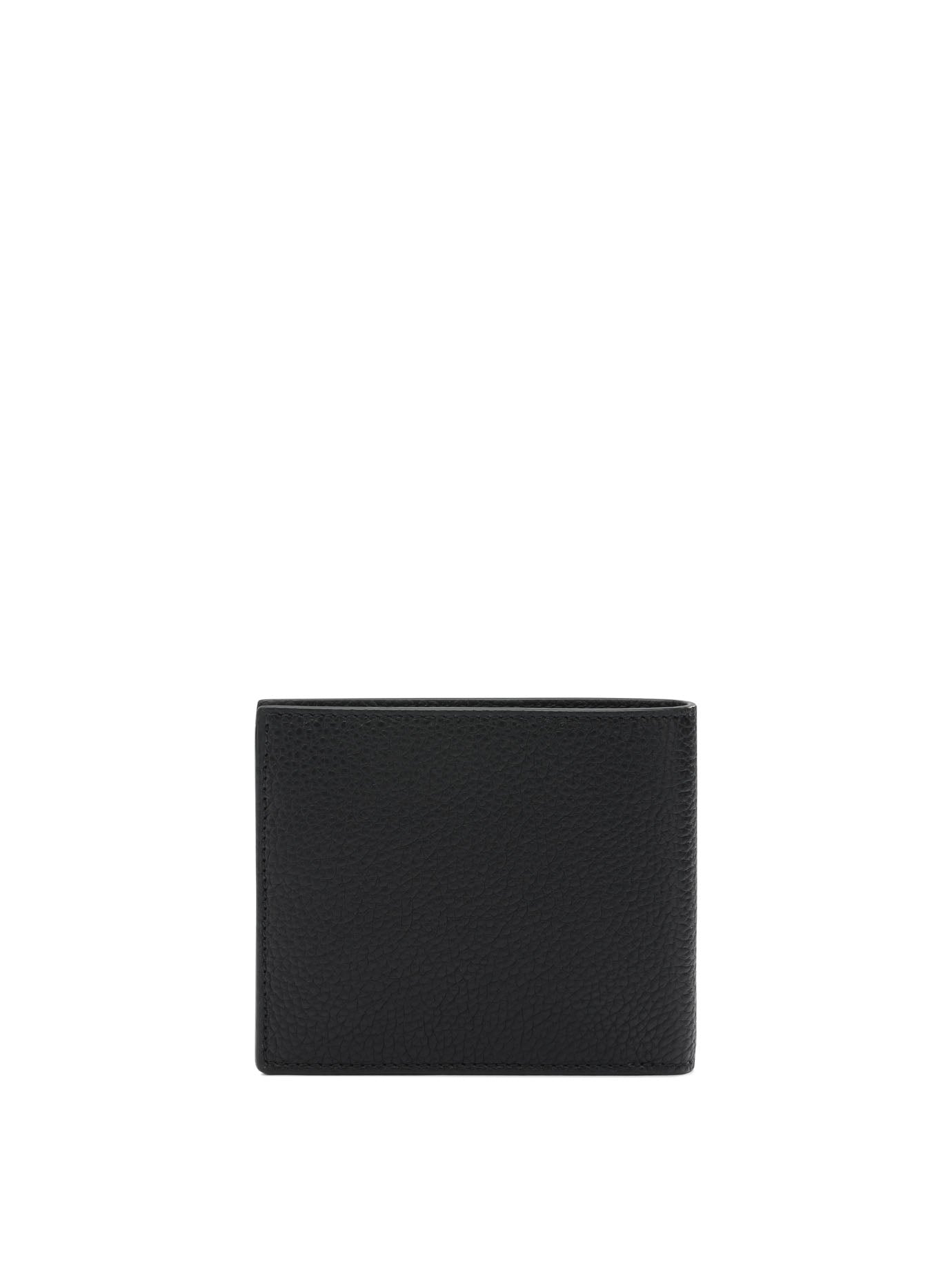 Crocodile-effect bi-fold wallet Wallets & Card holders
