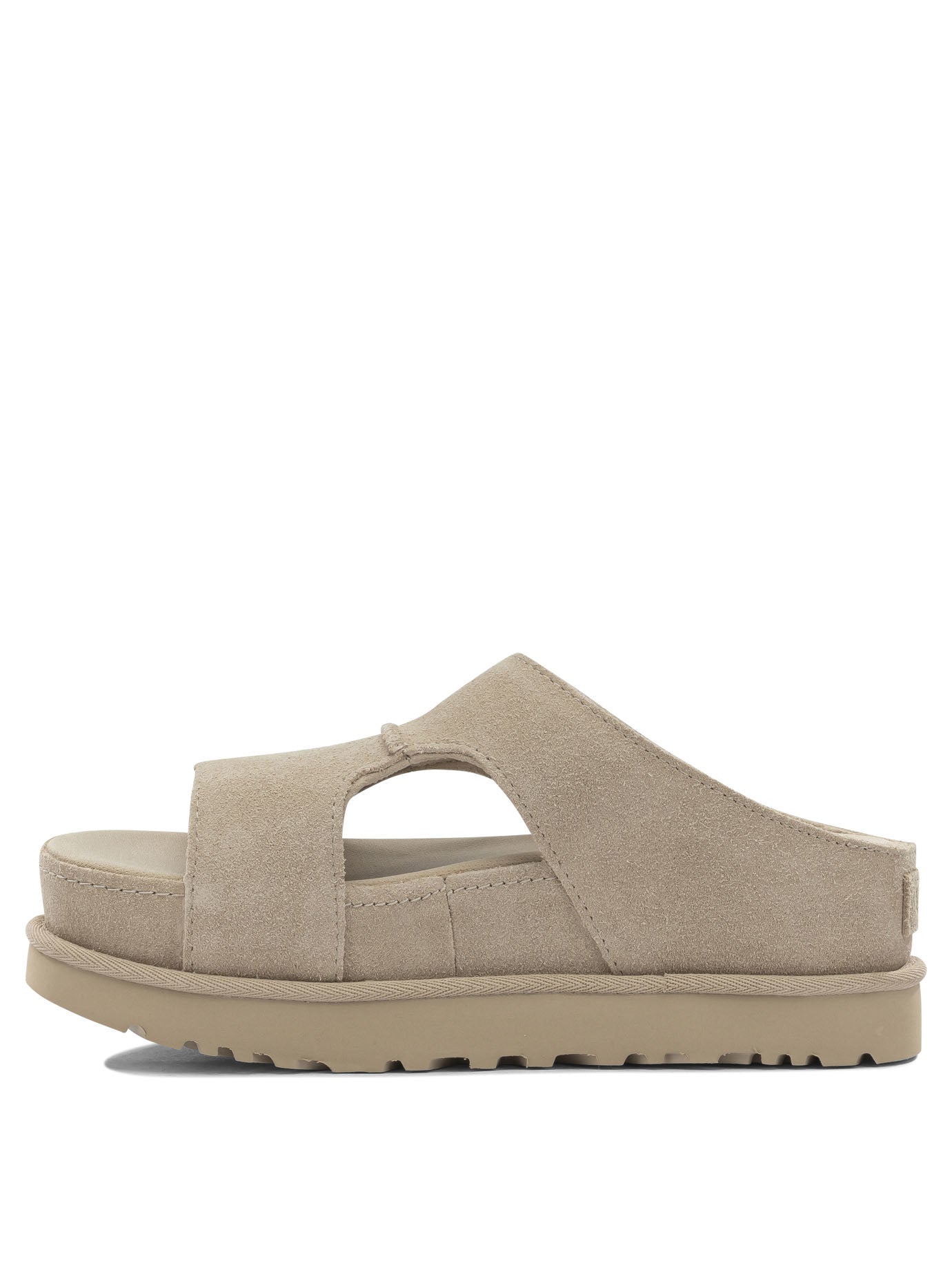 "Goldenstar Hi Cutout" Slides Sandals