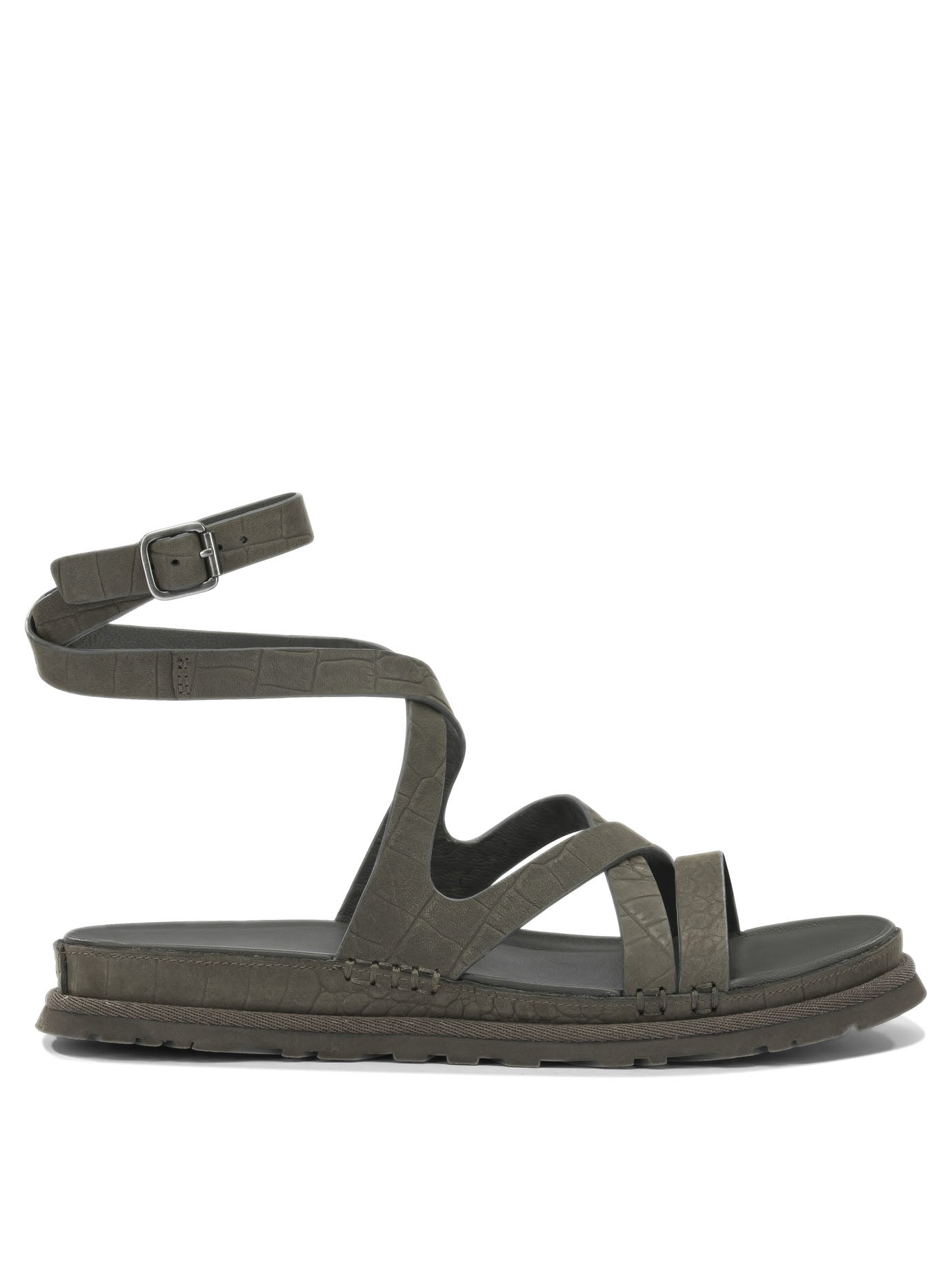 "GoldenGaze" Low sandals Sandals