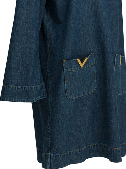 Short denim dress Dresses