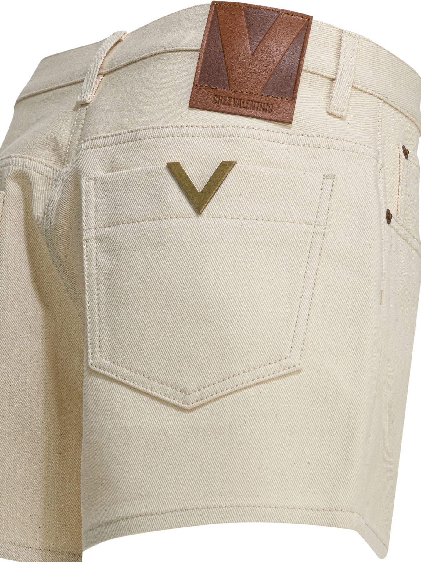 Five-pocket denim shorts Shorts