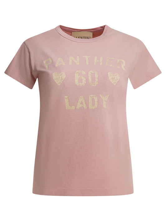 "Panther Lady" crewneck T-shirt T-shirts