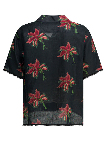 "Papier Floral" casual shirt Shirts