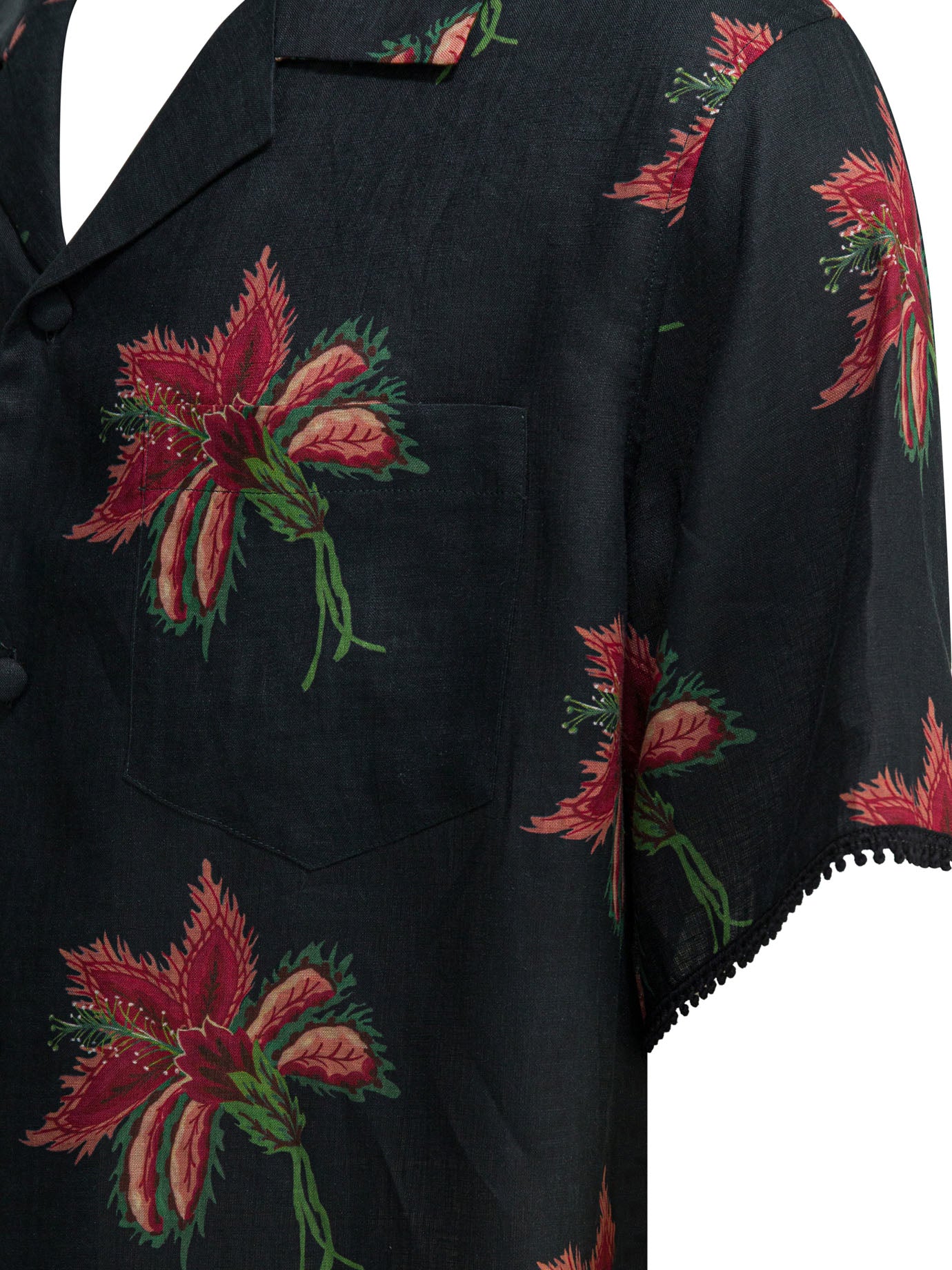 "Papier Floral" casual shirt Shirts