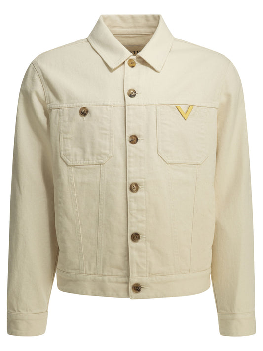 "Genie Bull Reverse" denim jacket Jackets and Coats
