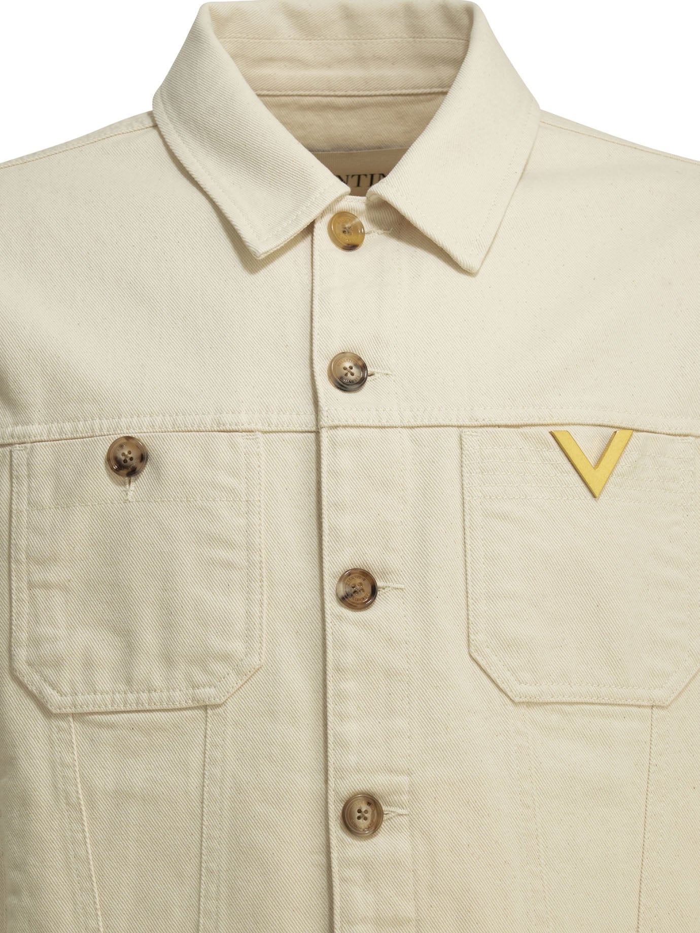 "Genie Bull Reverse" denim jacket Jackets and Coats