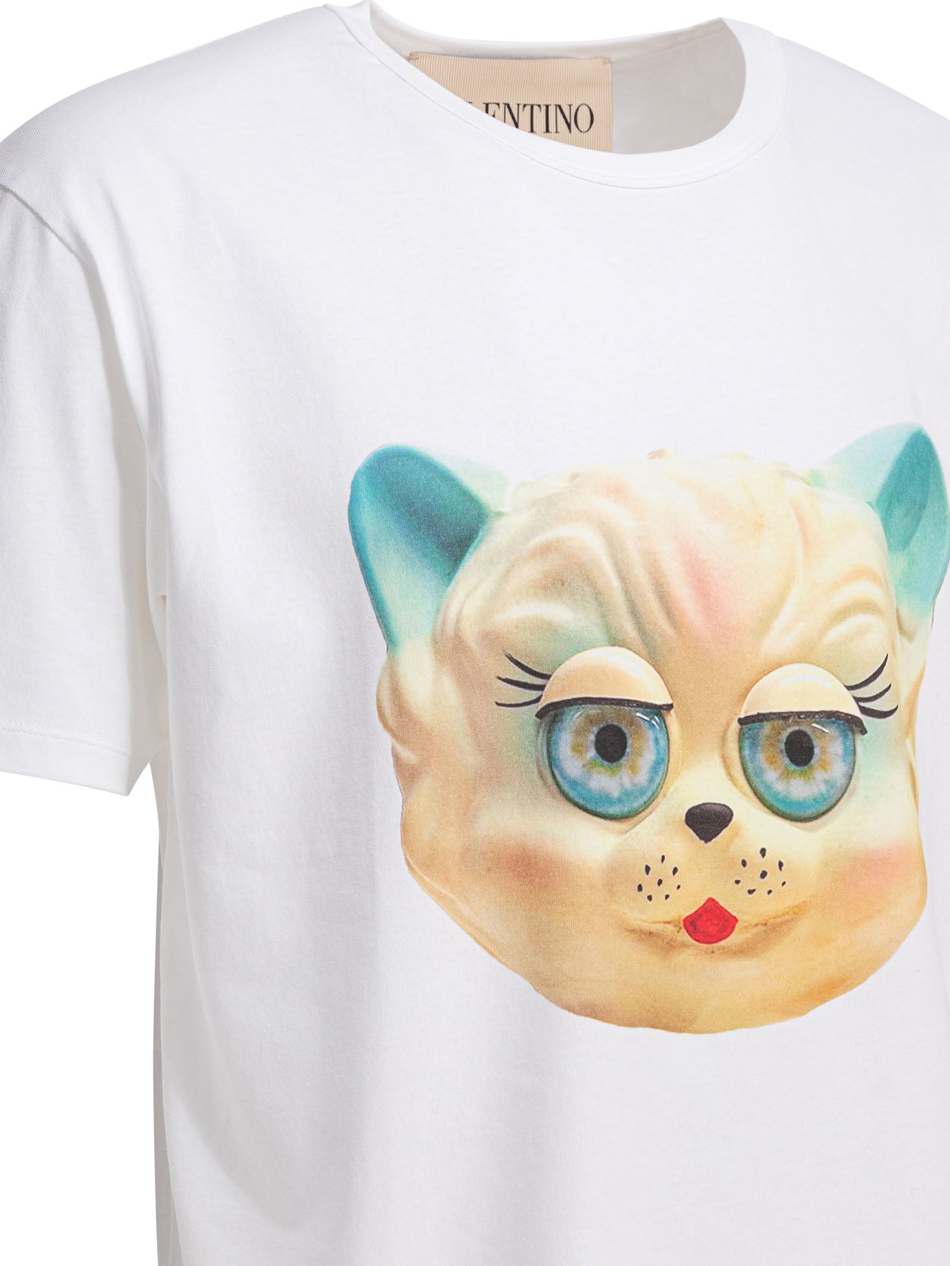 "Le Chat De La Maison" crew-neck T-shirt T-shirts