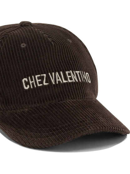 "Chez Valentino" baseball cap Hats