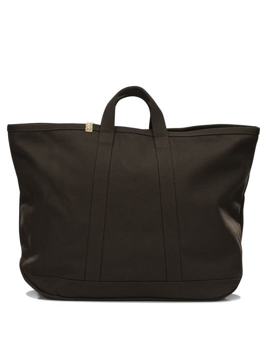 "Canvas Rime Tote L" Large Hand Bag Handbags