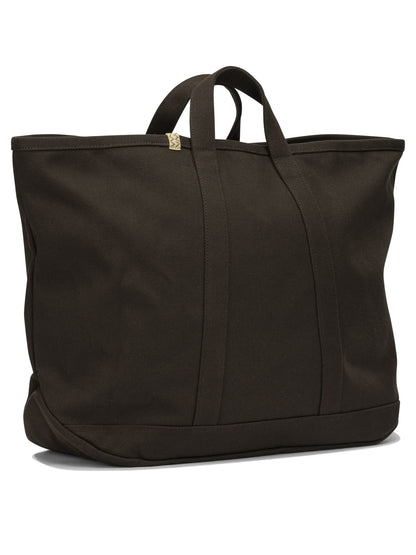 "Canvas Rime Tote L" Large Hand Bag Handbags