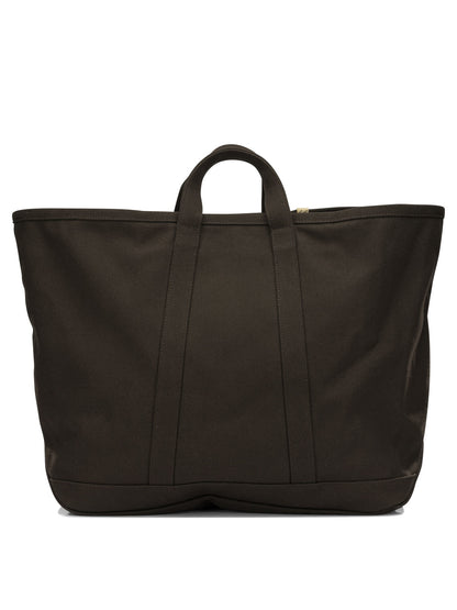"Canvas Rime Tote L" Large Hand Bag Handbags