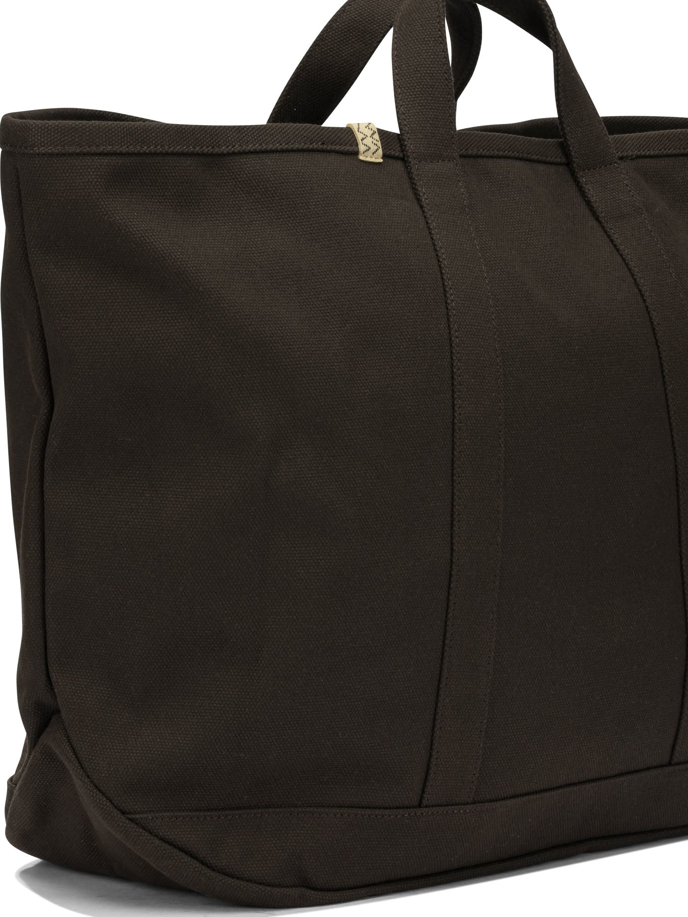 "Canvas Rime Tote L" Large Hand Bag Handbags