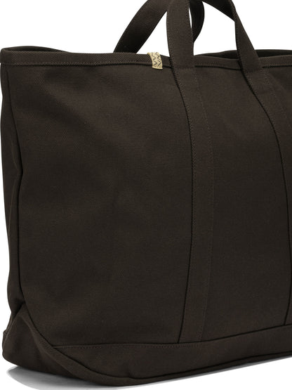 "Canvas Rime Tote L" Large Hand Bag Handbags