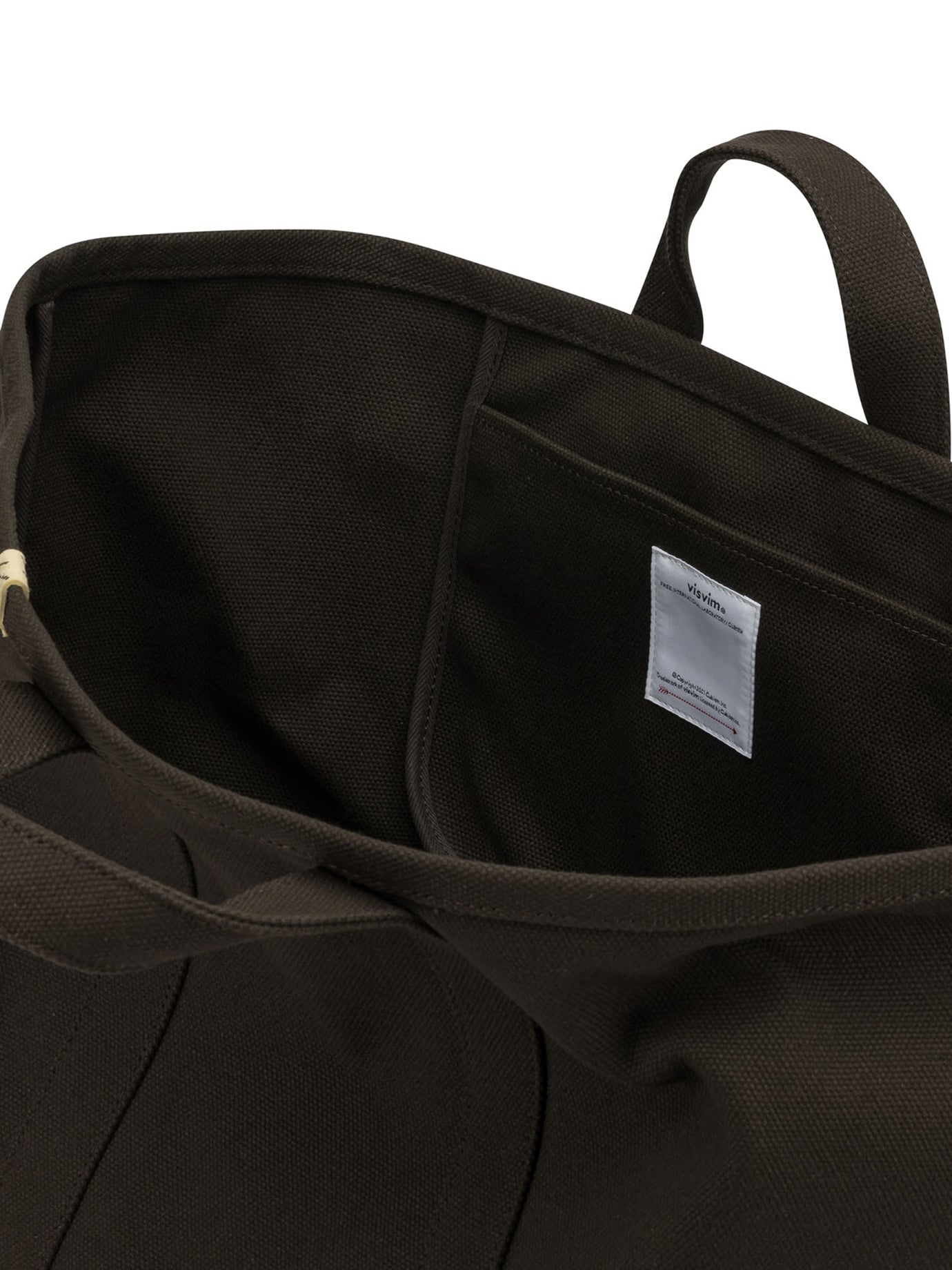 "Canvas Rime Tote L" Large Hand Bag Handbags