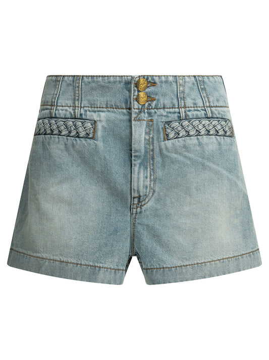 "Wanderlust" Five-pocket shorts Shorts