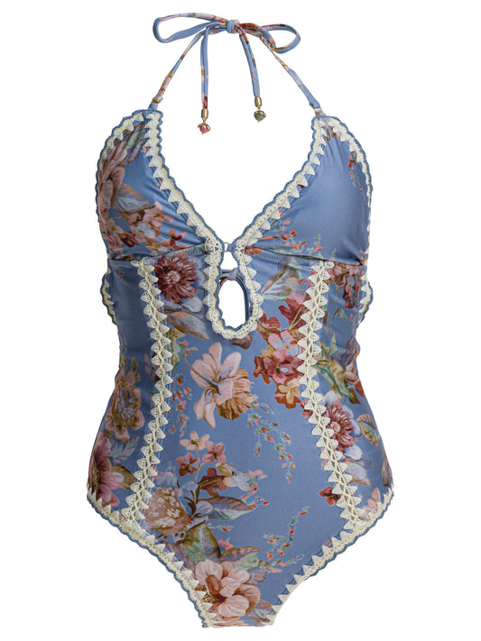 "Awaken Crochet Keyhole" swimsuit Swimwear