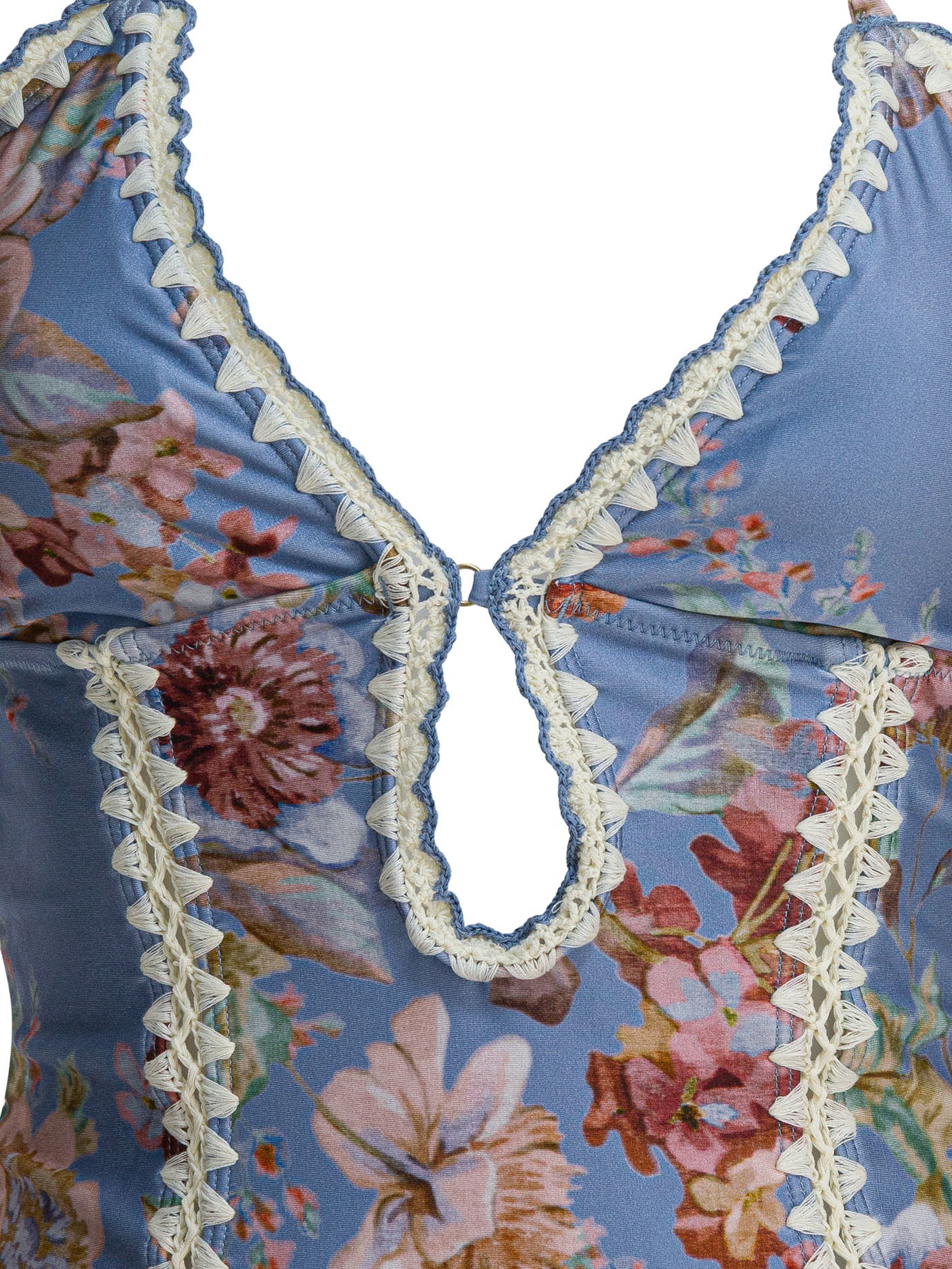 "Awaken Crochet Keyhole" swimsuit Swimwear