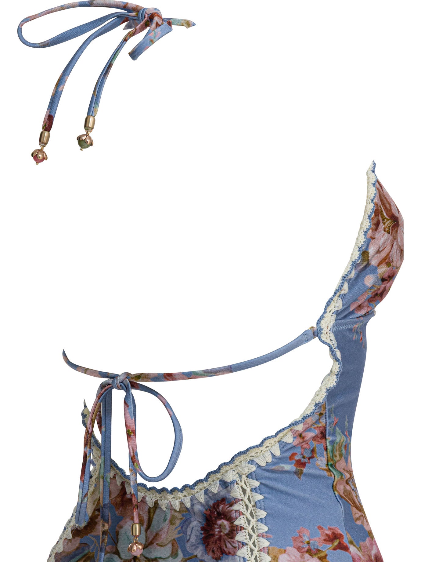 "Awaken Crochet Keyhole" swimsuit Swimwear