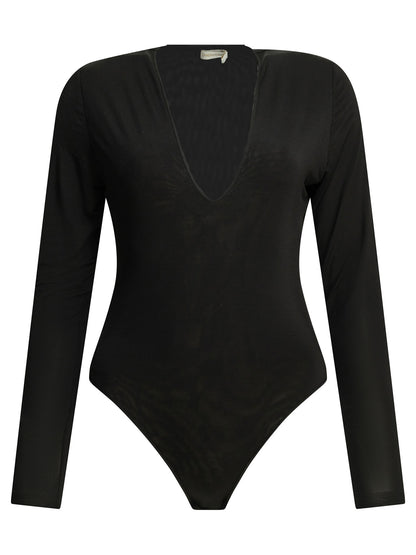 Long-sleeved bodysuit Tops
