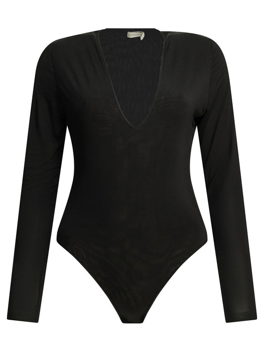 Long-sleeved bodysuit Tops