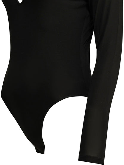 Long-sleeved bodysuit Tops