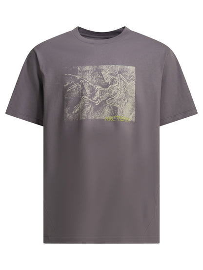 "Kragg Cotton Lithographica SS" crewneck T-shirt T-shirts