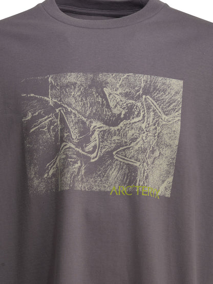 "Kragg Cotton Lithographica SS" crewneck T-shirt T-shirts