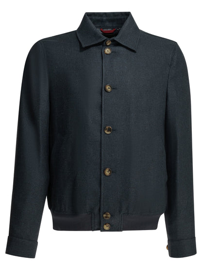 Lightweight jacket made of a silk-linen blend Jackets and Coats