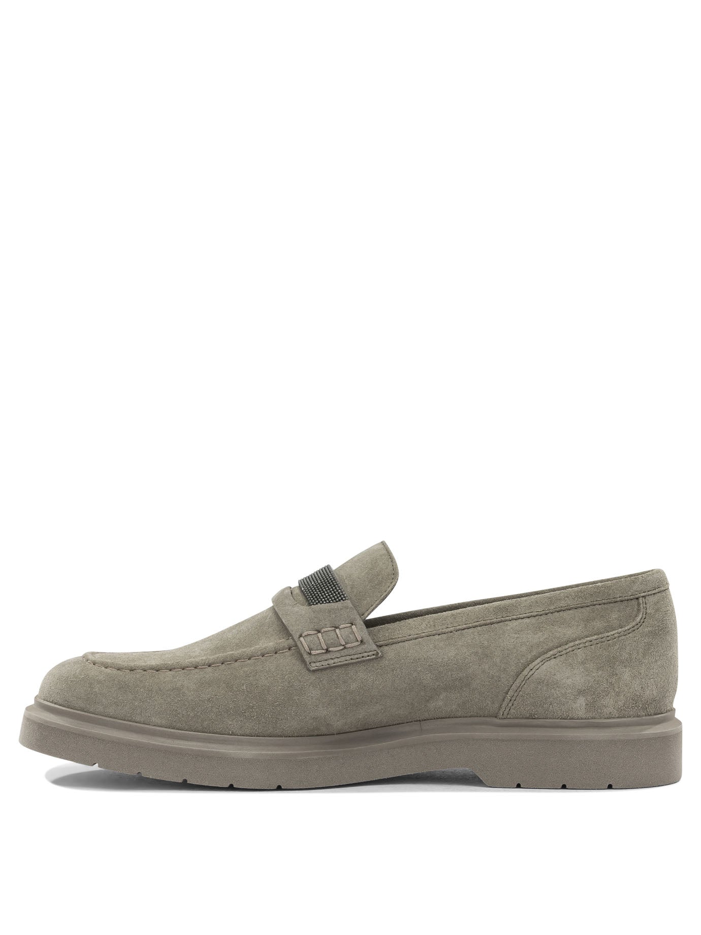 Suede loafers with charm Loafers & Slippers