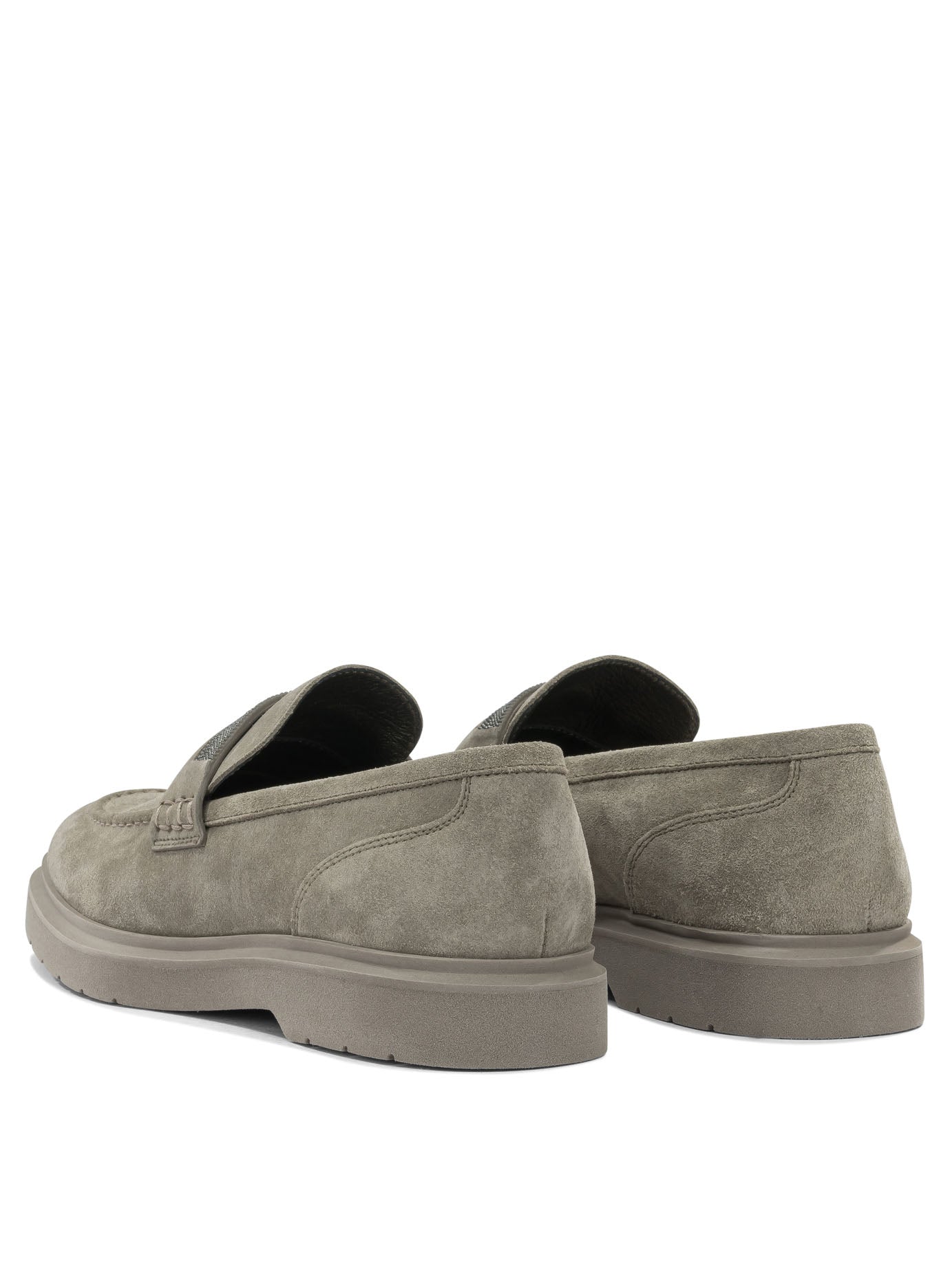 Suede loafers with charm Loafers & Slippers