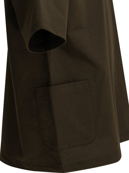 "Tech Side Pocket" Crew-Neck T-Shirt T-shirts
